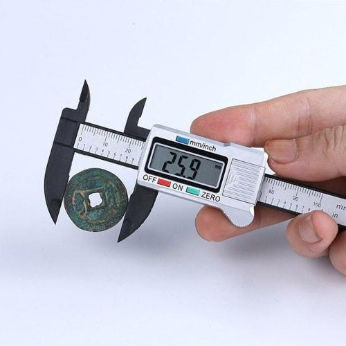 Digital Caliper 6-inch Electronic Caliper 100mm Caliper Micrometer Digital Ruler Measuring Tool 150mm 0.1mm Professional Process