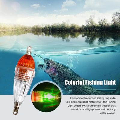 Podvodní rybářská lampa Vodotěsná barevná LED lákající na ryby Ponorné Hluboké Drop Rybí atrakce Lampa na sběr ryb Rybářské příslušenství