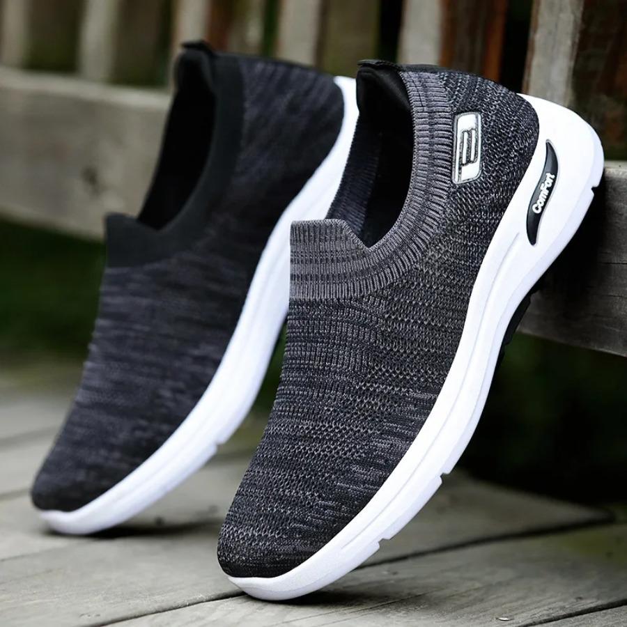 2025 Atmungsaktive Herren Freizeitschuhe Leichtgewichtige Outdoor Herren Wanderschuhe Rutschfeste Herren Sneaker Slipper Flats Vulkanisierte Schuhe