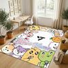 Personalized Crystal Velvet Carpet,SEVENTEEN Custom Printed Name, Plush Area Rug For Home Indoor Decor