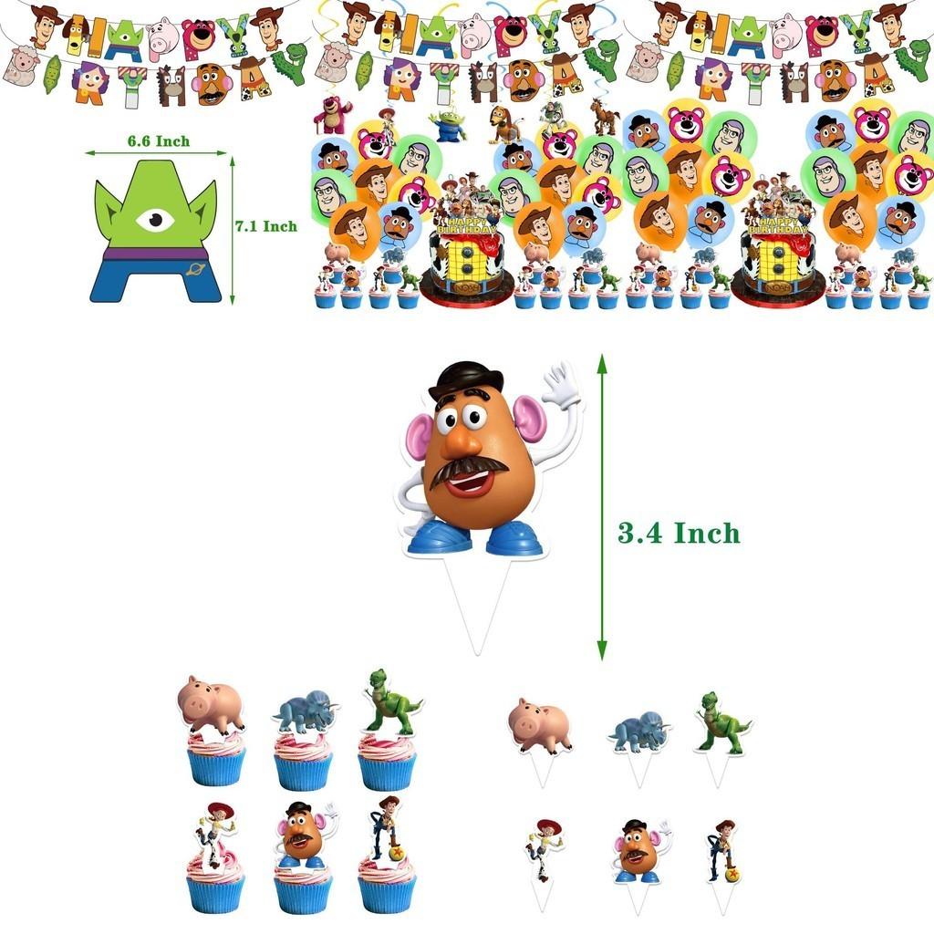 Disney Toy Story Buzz Lightyear Birthday Party Banner Supplies Set For Kids Vibrant And Festive Décor