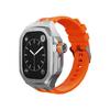 Kit di Modifica di Lusso per Apple Watch Ultra 2/Ultra 49MM Cinturino+Cassa in Acciaio Inossidabile per IWatch Serie 49mm Accessori