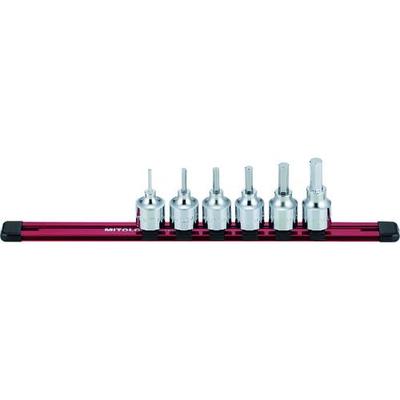 Mitroy 1/2 Sechskant-Steckschlüsselhalter-Set, 6 Glieder, 7 Teile, HH407M