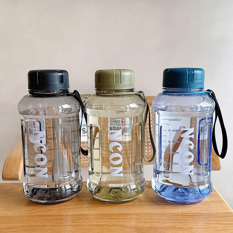 850/1000/1300Ml Large Capacity Water Bottle Gym Fitness Drinking Bottle Outdoor Camping Climbing Hiking Sports Kettle