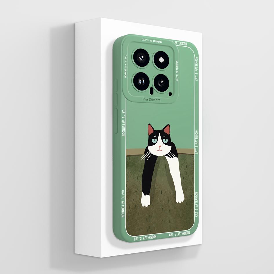 

Для Xiaomi 14 14T 15 Poco M6 Pro 4G 5G чехлы для телефонов бампер популярный авокадо супер ударопрочный жидкий силикон премиум защита для Xiaomi парный чехол Xiaomi Poco M6 Pro 4G