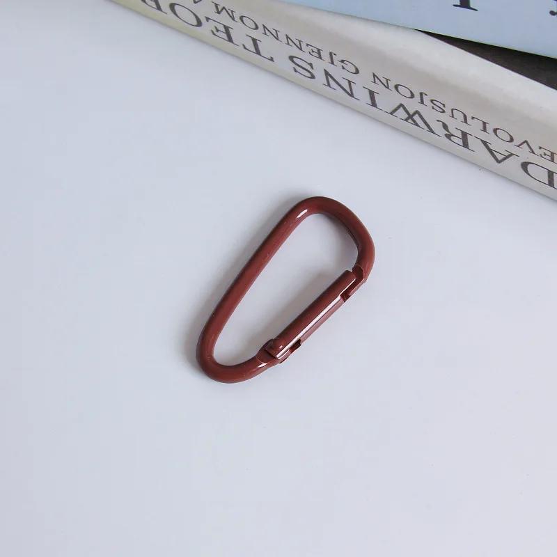 

Карабин из алюминиевого сплава, пряжка для рюкзака, пряжка для крепления бутылки с водой, карабин, крючок для ключей 1PCS кофейный