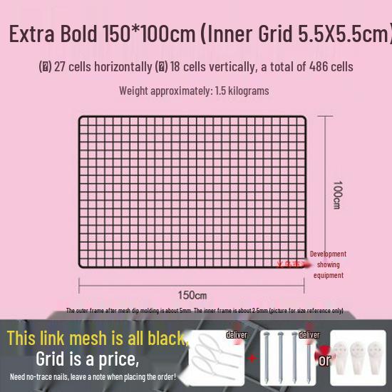 Bold Black Wire Mesh Wall Grid for Photo Display, Shelving, and Storage