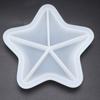 15.5cm Seastar Marine Series White Silicone Resin Mould Box Mould  Decorative Ornament
