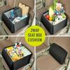 Heavy Duty Oxfords Fabric Car Storage Bin Foldable Grocery Box For SUV Sedan And MPV With Reinforced Stitching