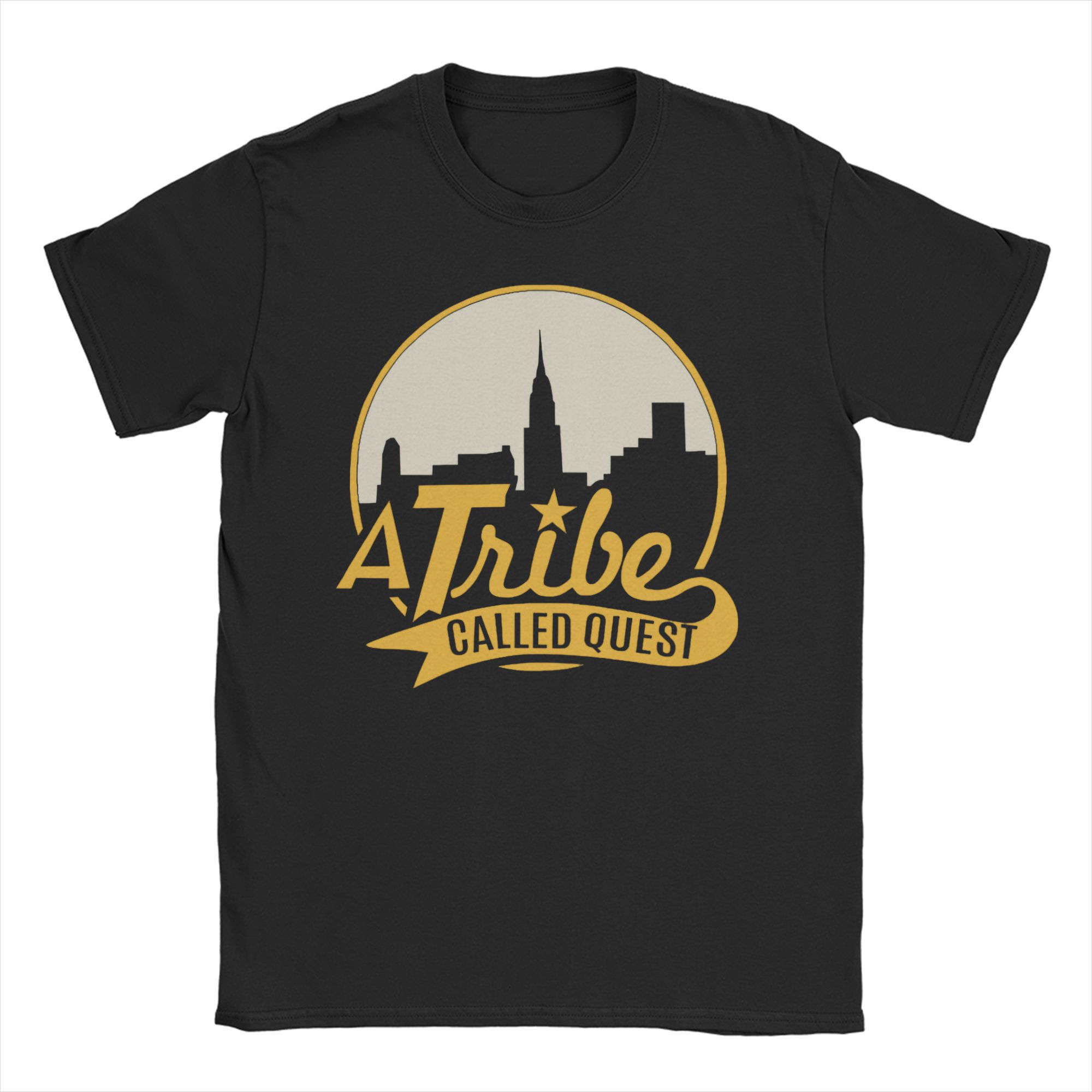 The best product for you Heren Dames De La Soul ATCQ A Tribe Called Quest T-shirts Puur Katoen Kleding Vintage Korte Mouw Tees Plus Size T-shirts M