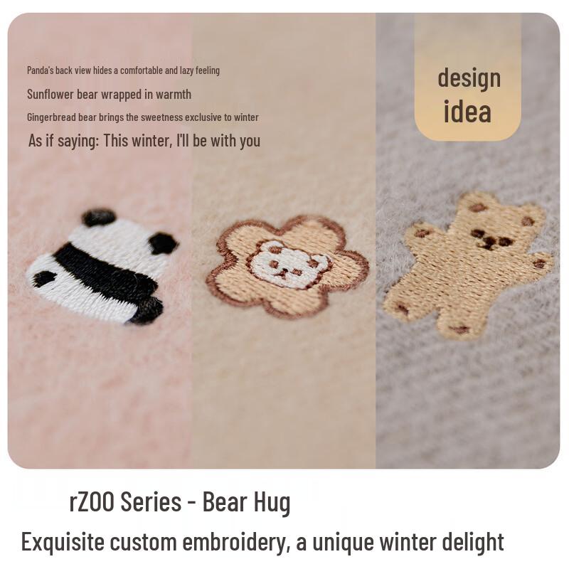 JIUMU Women's 100% Pure Wool Winter Scarf