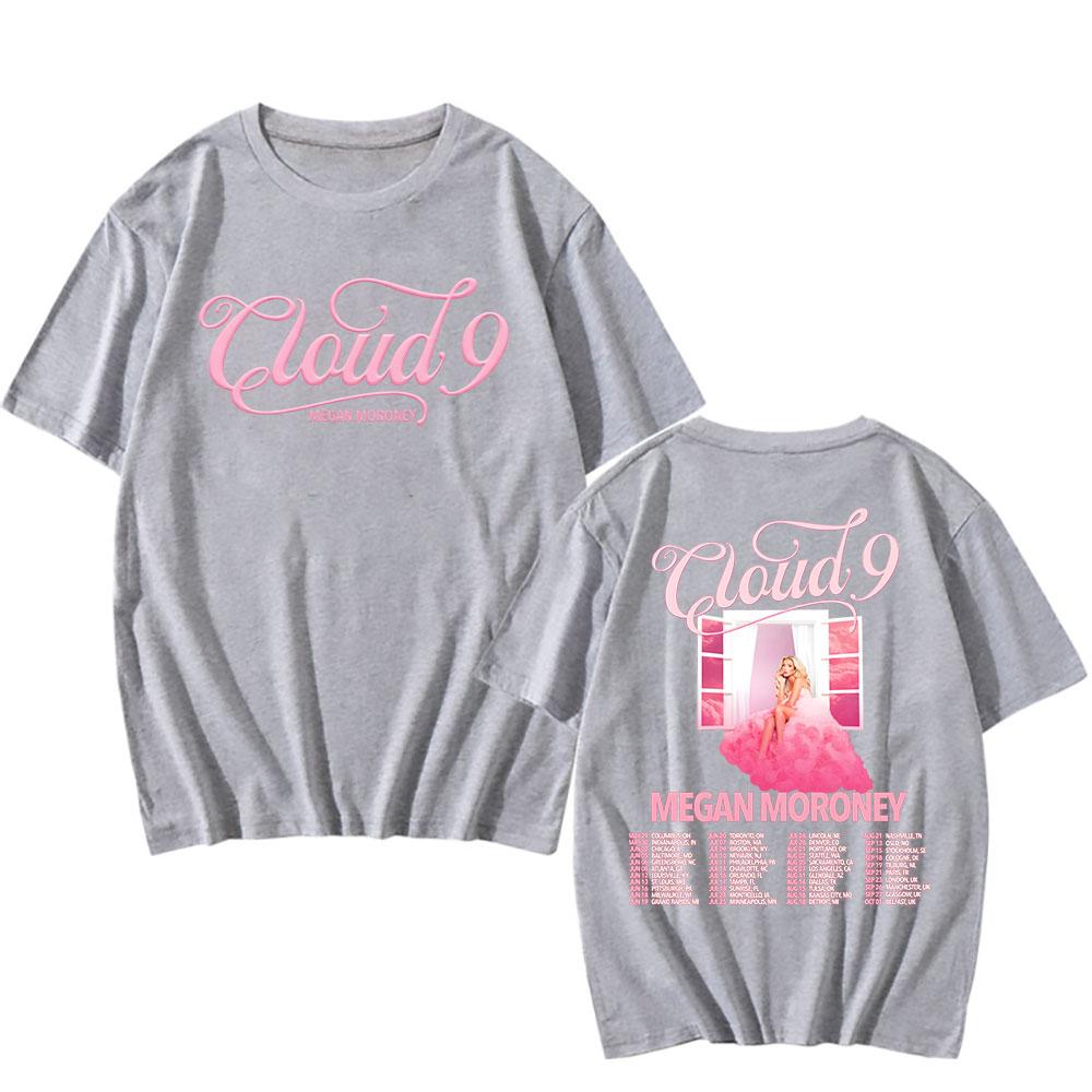 The Cloud 9 Tour 2026 T-shirt Megan Moroney Graphic Print Tshirts Summer O-neck Short Male Tees Unisex Streetwear Merch summer outfits funny shirts
