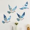 2D Wooden Wall Art Rustic Sunflower/Seagull/Turtle/Peace Bird Wall Decor Farmhouse Wooden Hanging Sign for Kitchen Porch Home Decor