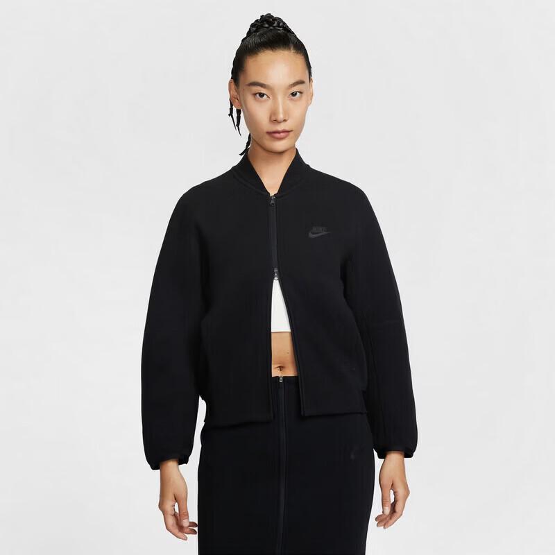 Nike Women s NSW Tech Fleece Seasonal Knit Jacket L