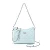 Spring and Summer New Niche Fashionable Small Fragrant Wind Rhombus Chain Bucket Bag Women's Versatile Commuting Foreign Style Shoulder Messenger Bag