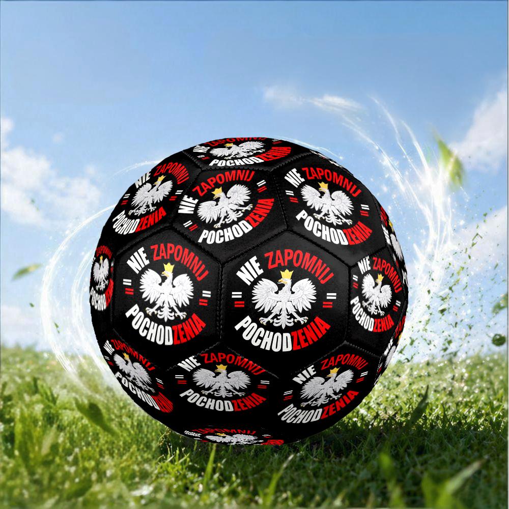 Eagle Of Poland: Symbolic Strength Size 5 Soccer Ball,Indoor/Outdoor Suitable for Training Matches Tournaments Practice Games Perfect Gift for Fan