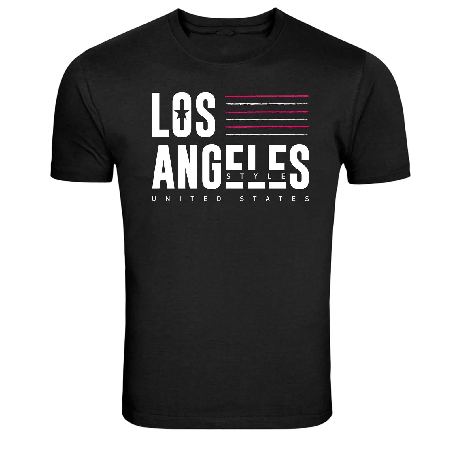Los Angeles Style United States Graphic T-Shirt XXXXL