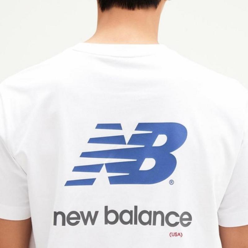 New Balance Unisex Basic Logo Short Sleeve Tee Nbnee21023