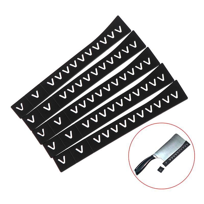 5/10 Stück Klingenschutzstreifen Küche Outdoor Messerscheide Schnittschutz Kochmesser Obstmesser Universelle Messerschutzhülle