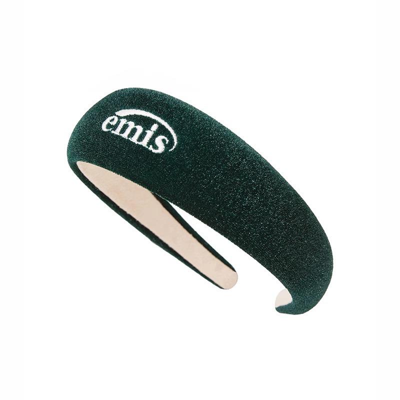 Модная бархатная вышитая повязка на голову - В стиле знаменитостей, корейский стиль для стройного образа