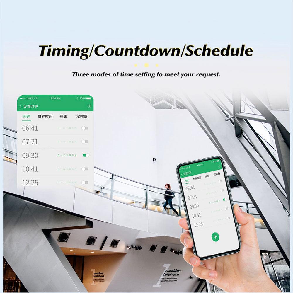 Tuya Smart WiFi Plug 16A/20A - EU Energy Monitoring Power Socket, Works with Alexa Google Home & Smart Life App