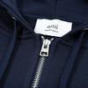 669 AMI Men's Autumn and Winter New Embroidered Zipper Hoodie