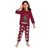Children's Fashion Suit Skirt Round Neck Long Sleeve Top Pants
