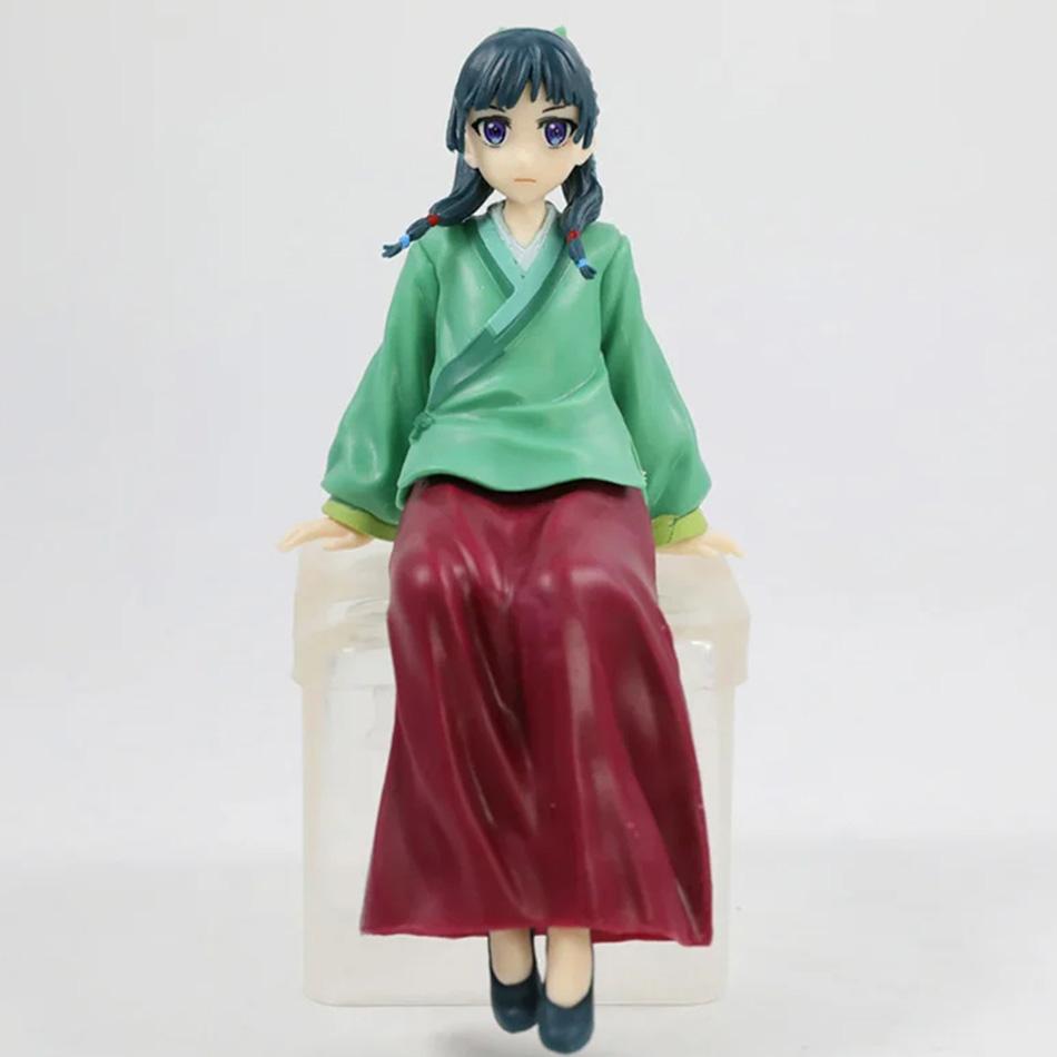 Kawaii Car Decoration Doll Anime The Apothecary Diaries Figure Maomi Action Figural Pvc Model Children Toys Christmas Gifts