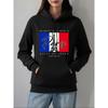 Paris City Of Love Printing Hoodies Women Autumn Winter Fleece Warm Sweatshirts Basics Pocket Pullovers Casual Loose Clothes