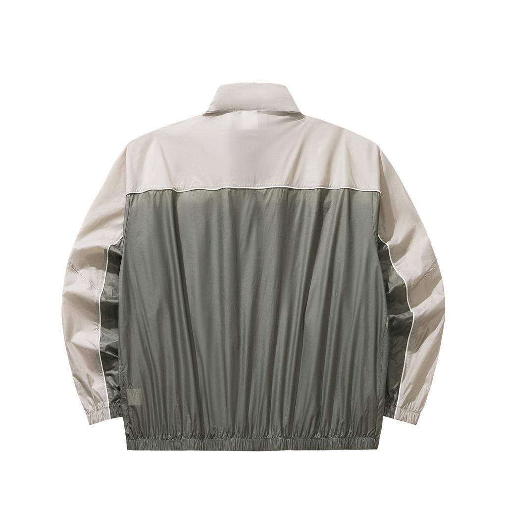 Anta Sports Retro Lifestyle Series Jacket Men Jacket Gray-Olive 152628605-1