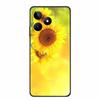 6.74" For Realme Note 50 Case Black Silicone Soft TPU Phone Cases Back Cover For Realme Note 50 Case Note50 Protective Coque Bag