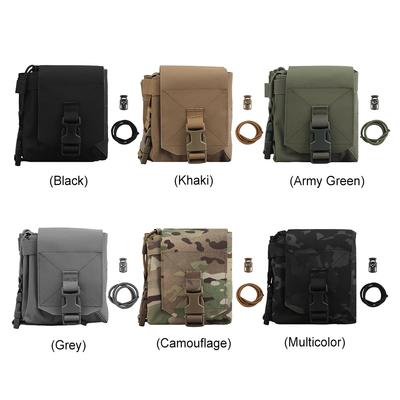 Bolsa de Rádio Airsoft Liberação Rápida Utilitária EDC Bolsa Airsoft Colete Porta Placa Bolsa Utilitária Armazenamento de Ferramentas para Cinto de Serviço Colete