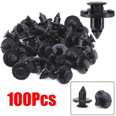100Pcs Car Trim Clips 0155309321 For X-Trail For Qashqai For Navara For Micra Bodywork & Trim Fastener Accessories For Vehicles