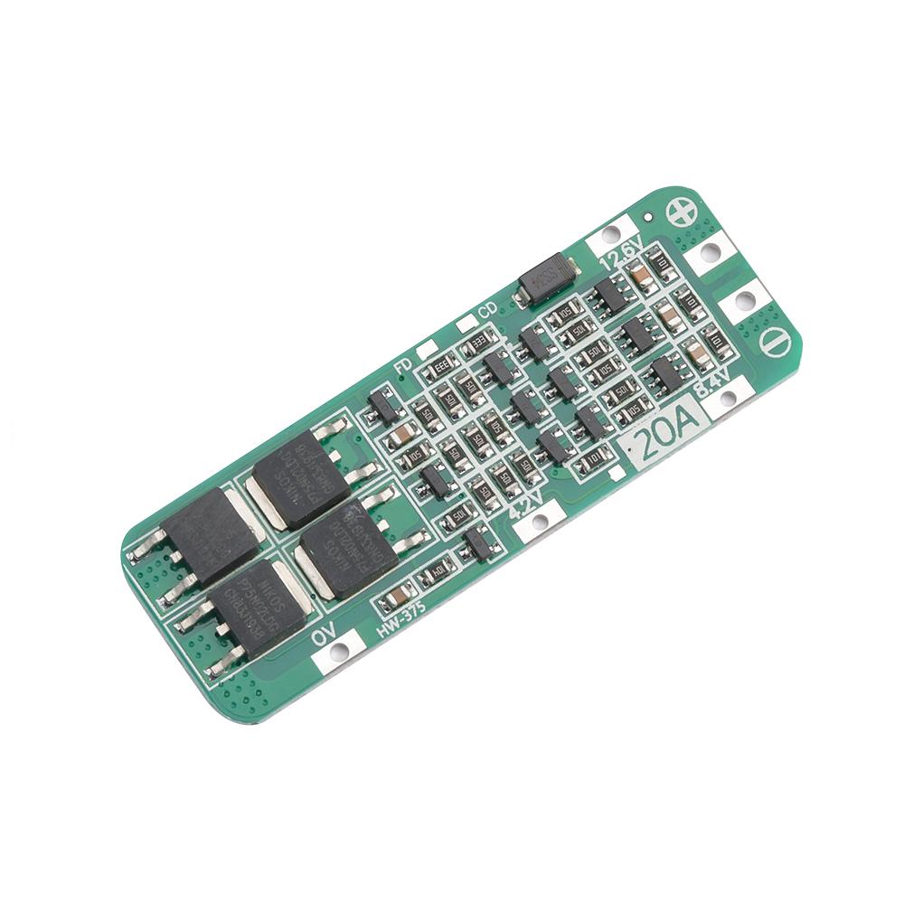 1/1/1Pcs 1S 11A Li-ion Lithium Battery 18611 Charger PCB BMS Protection Board For Drill Motor 11.6V Lipo Cell Module 61x11x1.1mm