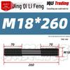 High-Strength Double-Ended Stud Bolt M12-M18 | Grade 8.8 Mold & Press Screw Rod