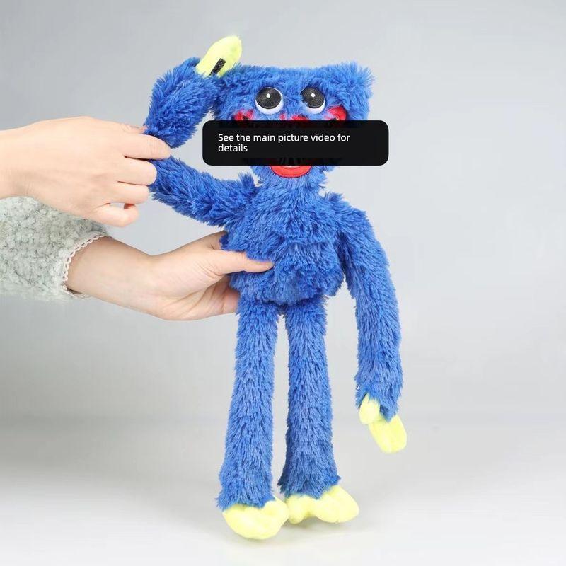 

Internet Celebrity Bobbi Big Blue Cat Doll Poppy Playtime Bobbi Stuffed Toy Sausage Strange Doll New blue Bobby Bobby 40cm