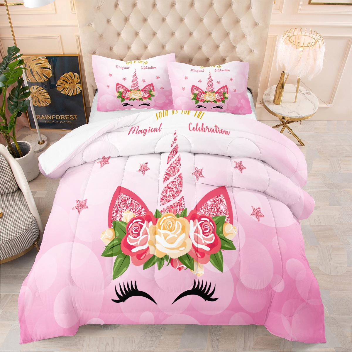 

Woodland Bridge Ambiance Three-piece Digital Print Comforter Set 140*200cm