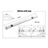 T track Aluminium Alloy Miter Track Miter Bar Slider Table Saw Miter Silver