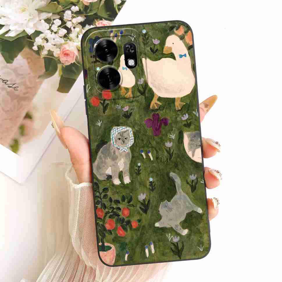 For Honor X6d X6D 5G Case LNA-NX1 Cartoon Panda Rabbit Silicone Back Cover For Honor Play 60A 60a 5G NLA-AN00 Bumper Cases Capa
