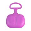 Plastic Grass Toboggan with Large Handle Snowboard Grass Ski Board Portable Sand Grass Board Outdoor Pad Board Toy