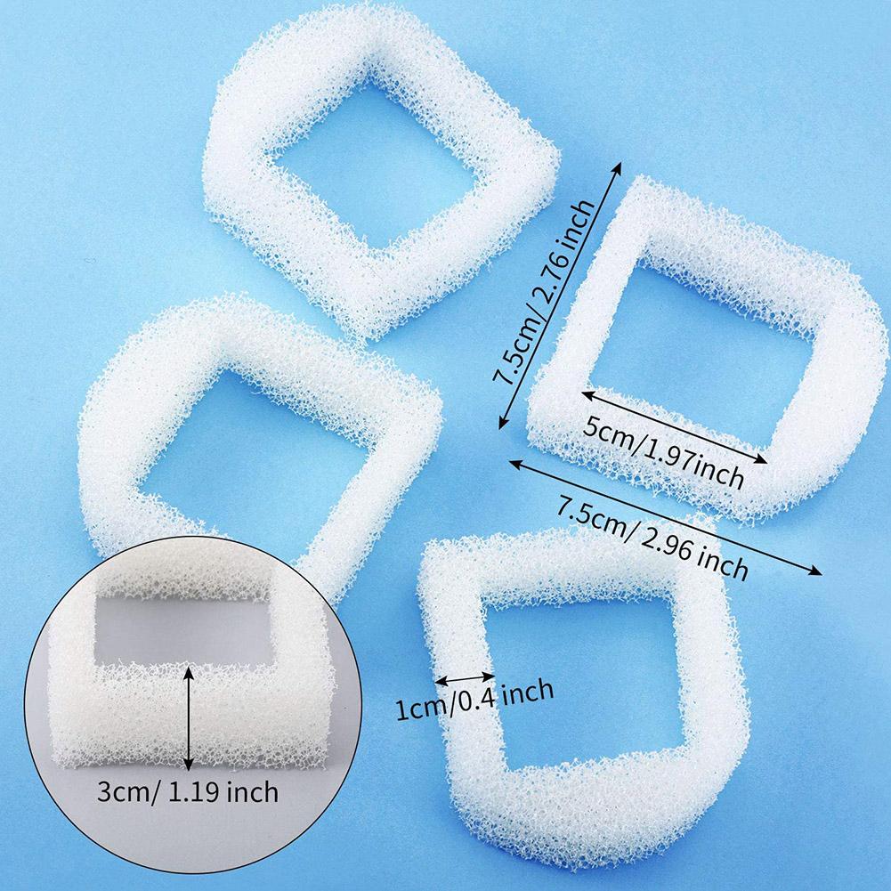 

Water Dispenser Sponge Filters Household Portable Foam Filters Compatible For Pet Fountain Dispenser 4pcs/pack#1