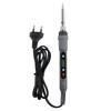 80W With Switch Electric Soldering Iron LCD Digital Display Adjustable Temperature Solder Welding Desoldering Repair Tools Kit