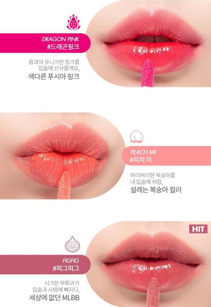 Juicy Lasting Tint 13 Colors Lip Tint Lychee Rom&nd Rom&nd Rom&nd (#09 Coral)