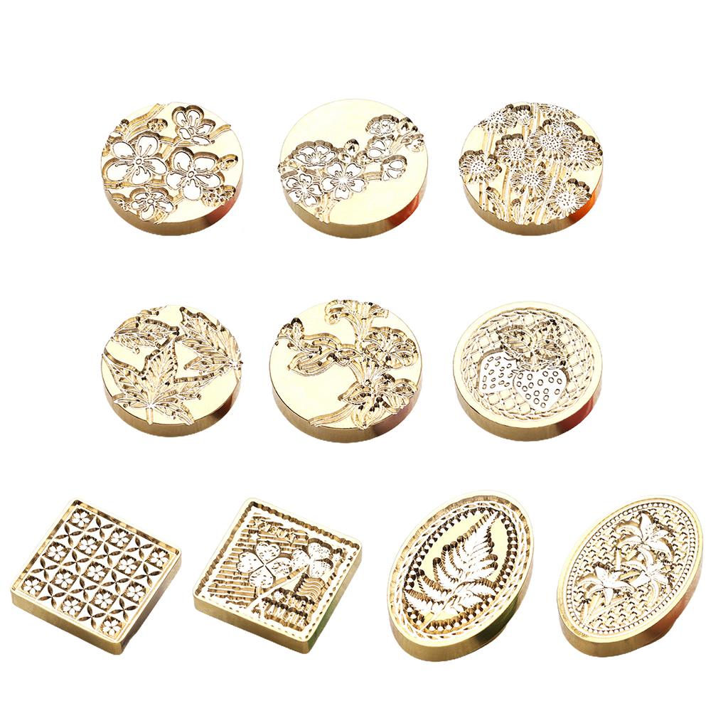Wax Stamps Flower Sealing Wax Stamp Little Daisy Embossed Sealing Wax Stamp for Envelopes Wedding Invitations Decoration