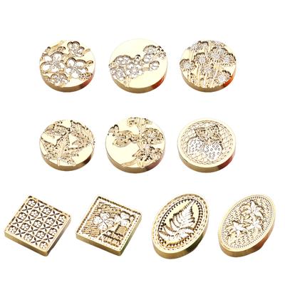 Wax Stamps Flower Sealing Wax Stamp Little Daisy Embossed Sealing Wax Stamp for Envelopes Wedding Invitations Decoration