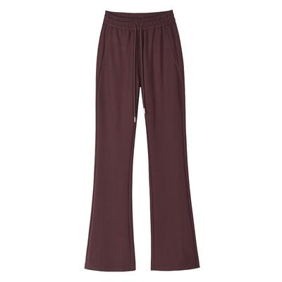 Flared Sweatpants Spring Summer New Small Size Slimming Draped Hip-Lifting Casual American Style Bell-Bottom Pants