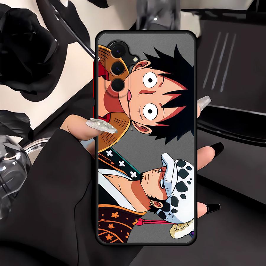 One Piece Anime Luffy Case for Samsung Galaxy A14 A23 A56 A55 A16 A15 A53 A52S A72 A34 A36 A35 A73 A33 A54 A17 A52 Phone Cover