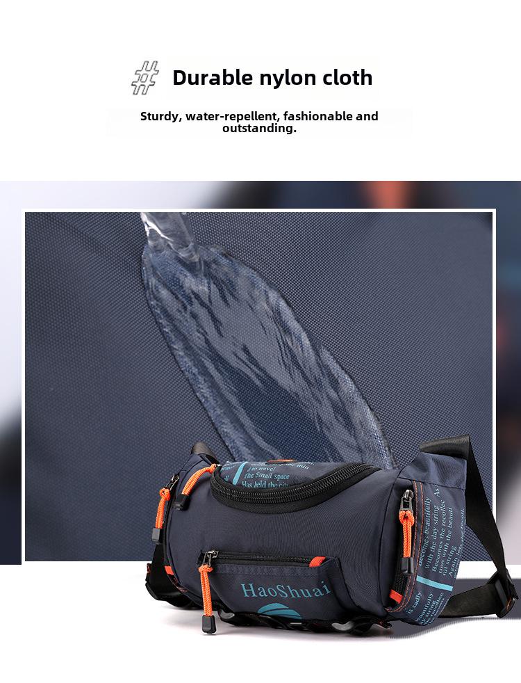 Cross-Border Multifunktions-Brusttasche für Herren: Große Kapazität, Schulter-Messenger und Sport-Rucksack mit doppeltem Verwendungszweck