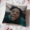 Funny Anchor iShowSpeed Cushion Cover Premium Comfort Reversible Pillow Cove -Two in One Design for Any Room & Car Interior