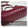 2026 Fashionable Woven Texture Bucket Handbag: High-End Chain Shoulder & Crossbody Versatile Commuter Bag